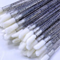 Set of 100/300 disposable lip brushes and applicator wands for makeup and beauty tools