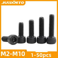 JUIDINTO hex socket head cap screws in various sizes for MTB carbon steel bolts