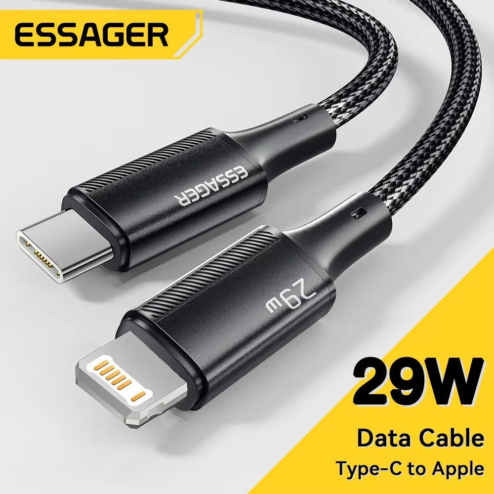 Essager USB C Cable fast charging for iPhone 14 13 12 11 Pro Max and iPad